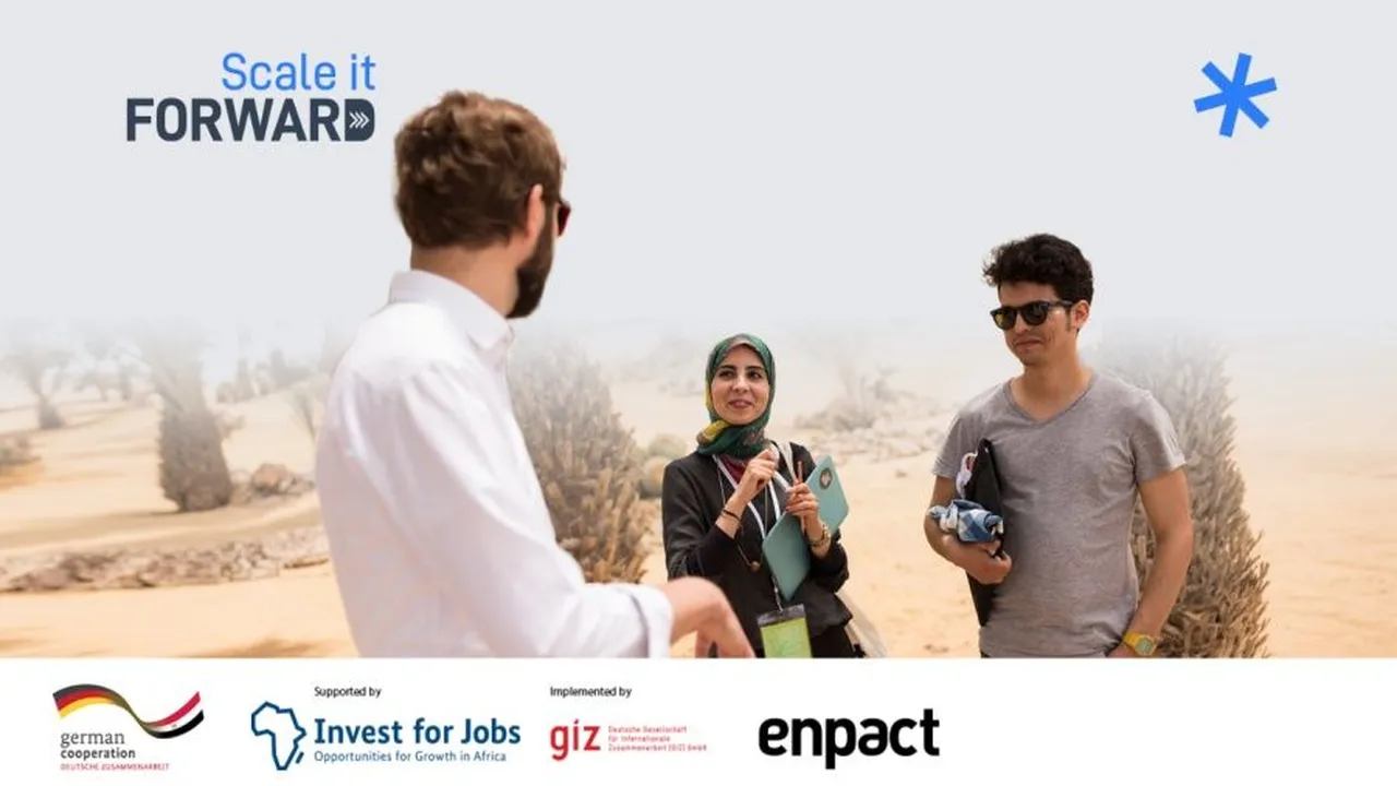 تعاون بين GIZ و enpact لدعم التمويل بالدين عبر برنامج Scale It Forward